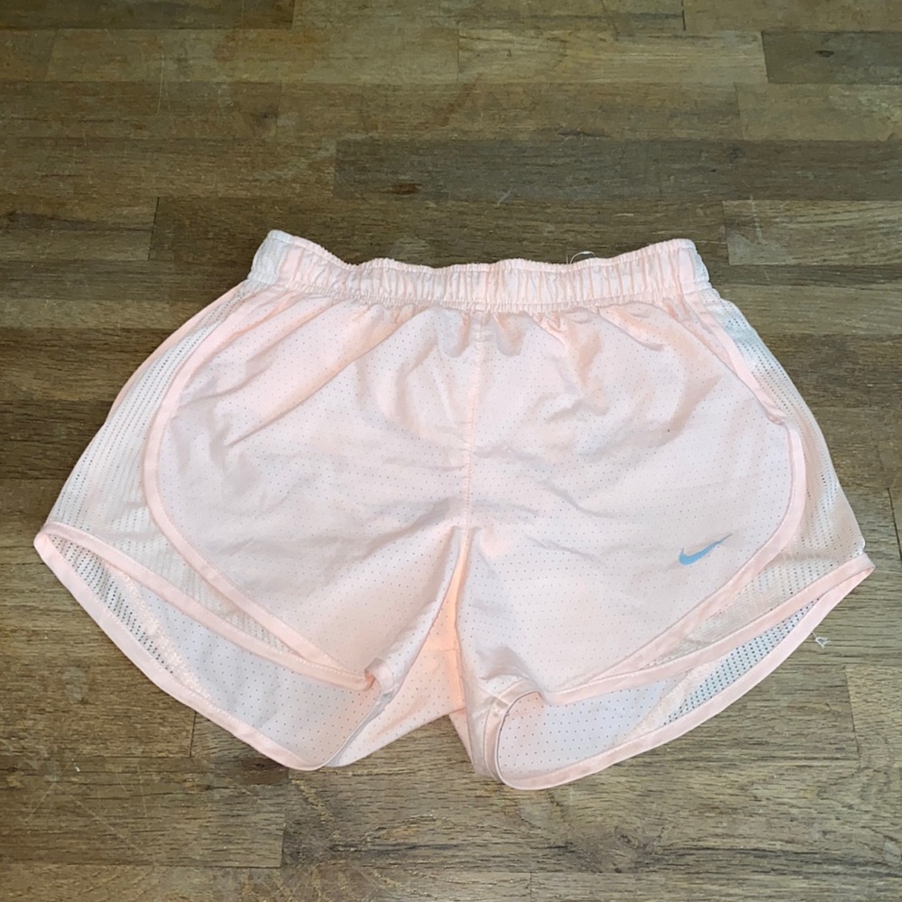 pink nike shorts
